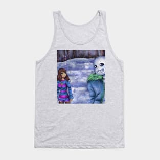 A Snowy Stroll Tank Top